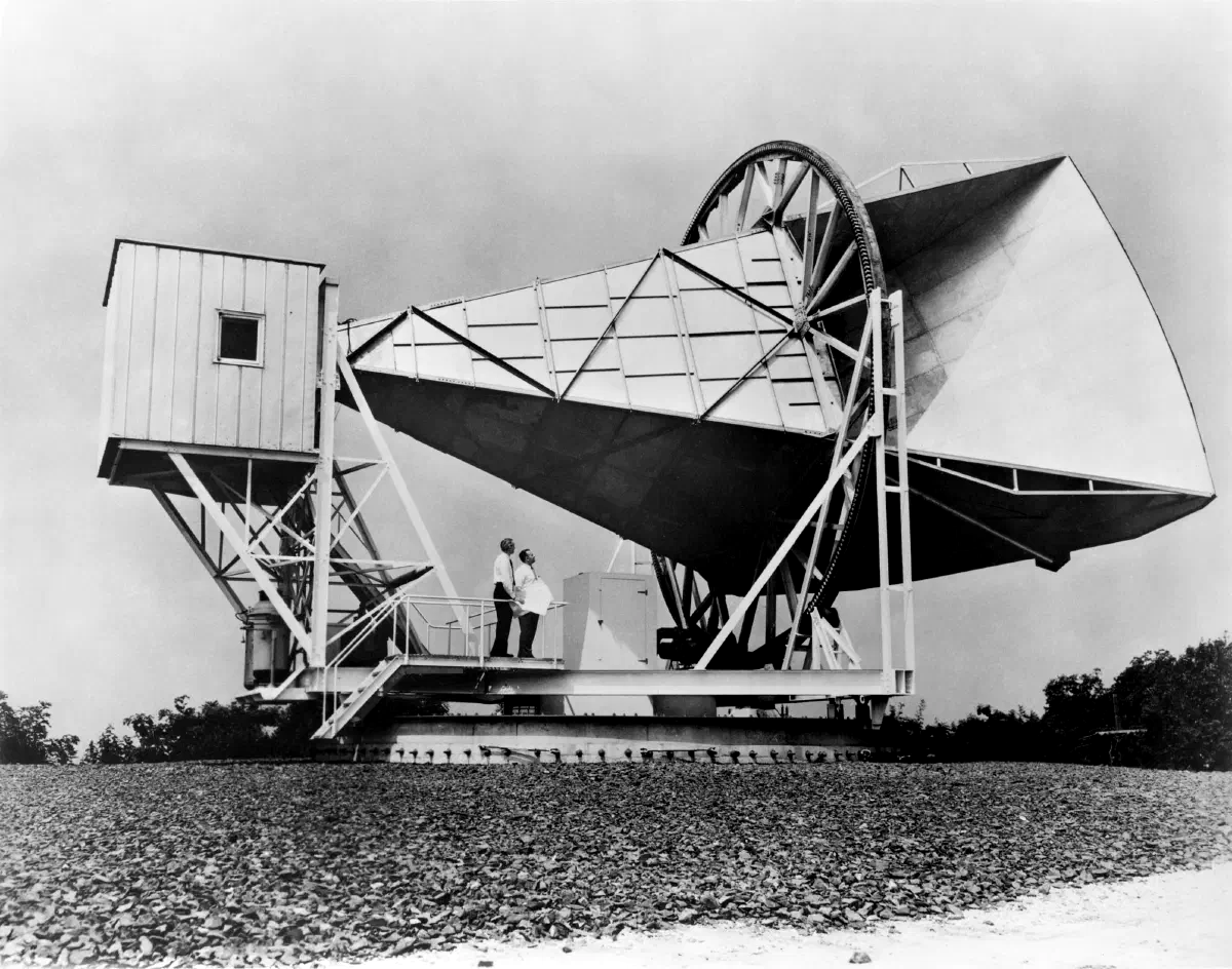 Antena Tanduk Bell Labs di Holmdel, New Jersey, AS